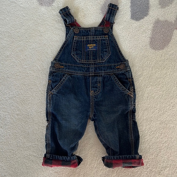 Vintage Oshkosh jean overalls - Picture 1 of 6